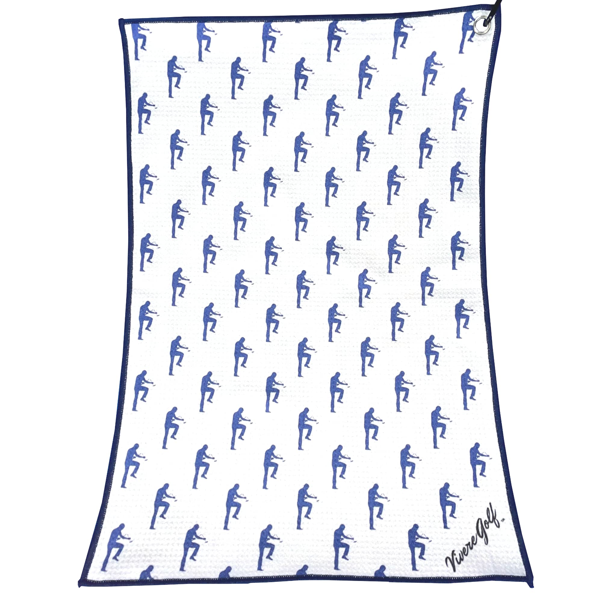 Three Putt Funny Golf Towel for Golf Bag | Golf Towels for Men, Golf Accessories for Men | Microfiber Fabric, Designs On Front & Back, Clip Included (16x24in)