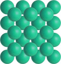 Regine Switzerland Table Tennis Balls - 28 Pcs 40mm Colorful Plastic Balls for Party & Game Fun