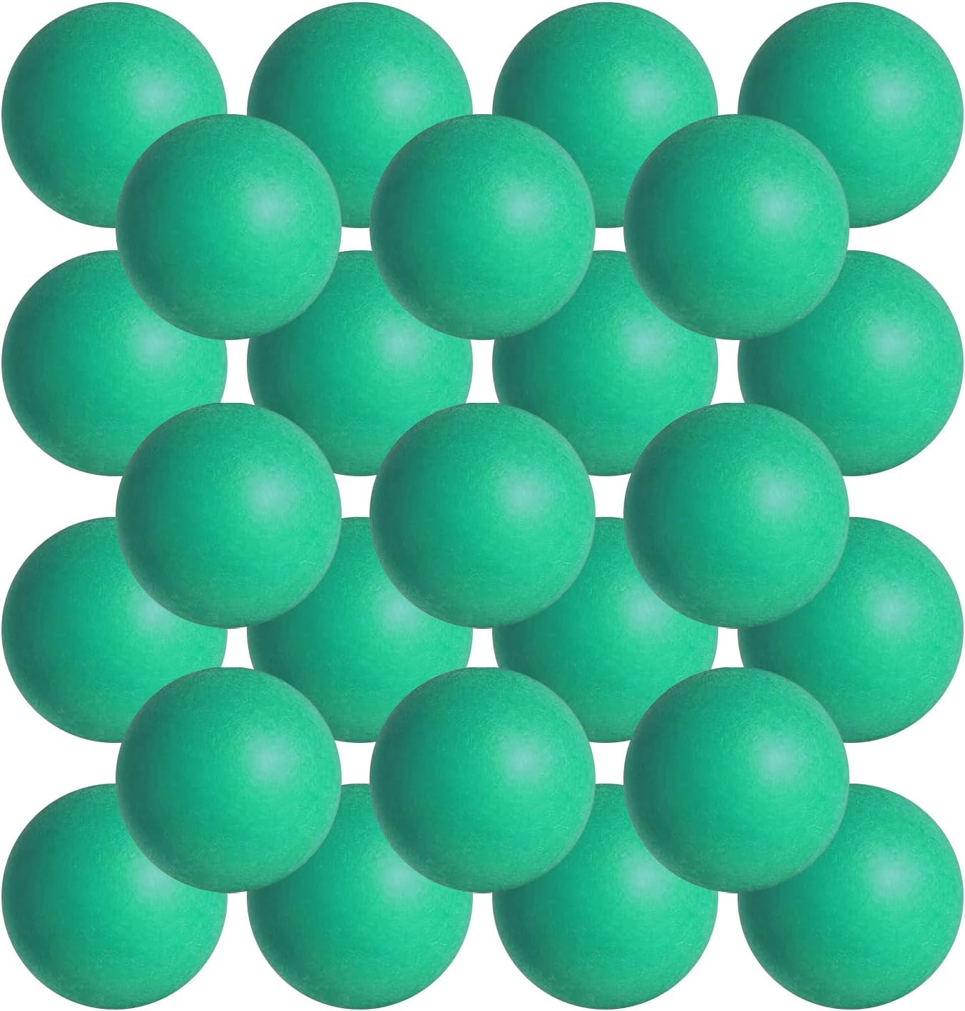 Regine Switzerland Table Tennis Balls - 28 Pcs 40mm Colorful Plastic Balls for Party & Game Fun