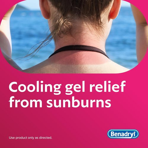 Benadryl Extra Strength Anti-Itch Relief Gel - 2% Diphenhydramine HCl for Insect Bites & Sunburn | 3.5 fl oz