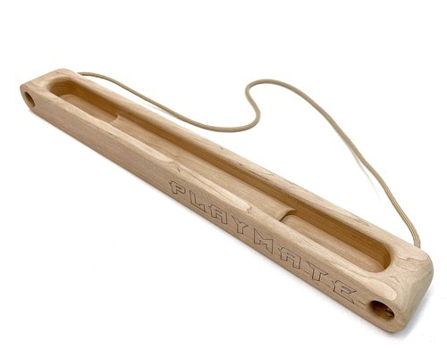 Playmate Portable Climbing Hangboard for Rock Climbing – Compact Wooden Fingerboard Trainer for Grip Strength & Fitness | Lightweight Hang Board | Hand Grip Strengthener | Home Gym Workout Equipment