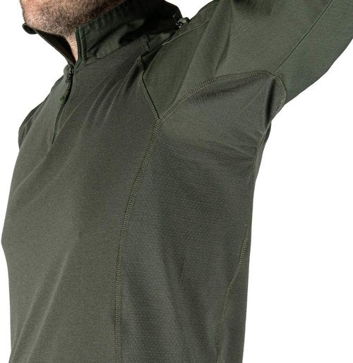 LA Police Gear Men's Combat Shirt - Lightweight Long Sleeve Tactical Uniform in Comfortable Fit