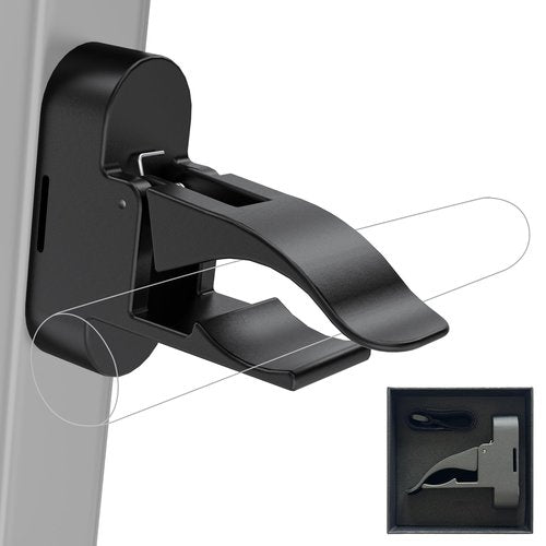 Lunira Universal Magnetic Golf Holder Clip for Golf Cart Aluminum Alloy Stand Clip Hold 26−64 Rings with Non-Slip Straps Golf Gifts for Golfers