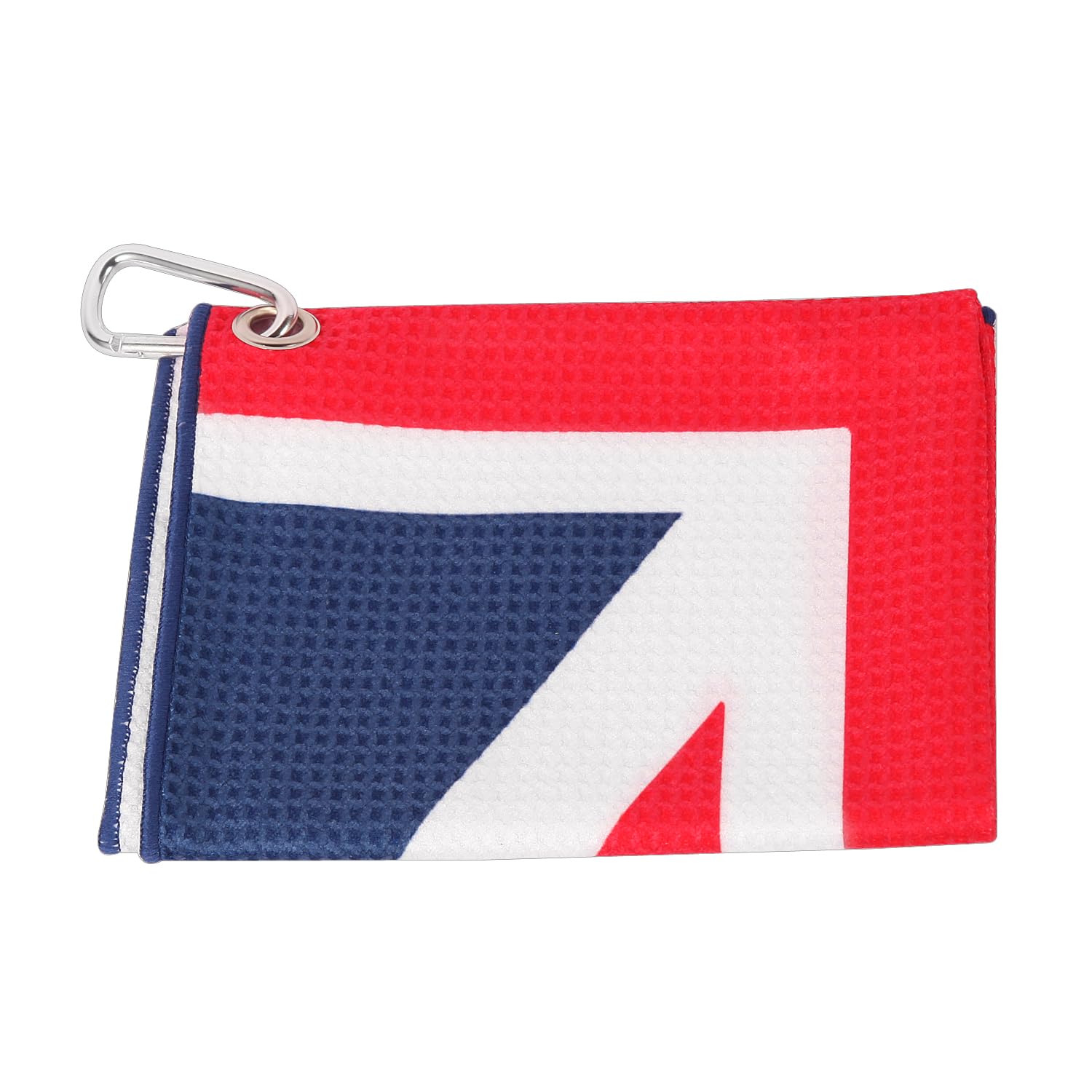 SHABIER United Kingdom Golf Towel Golf Microfiber Waffle Pattern Golf Towel (The Union Jack)