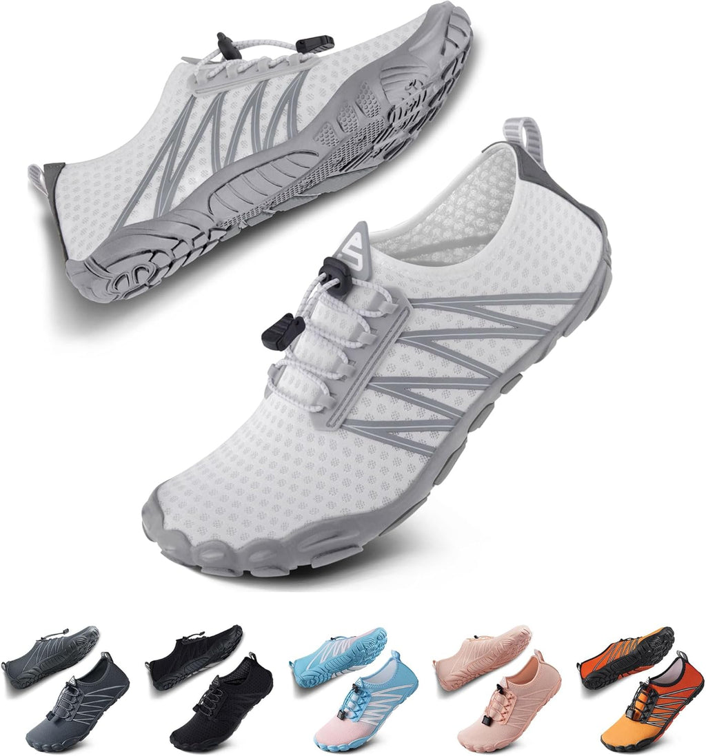 SEEKWAY Water Shoes - Quick-Dry Aqua Socks for Men & Women | Ideal for Beach, Swim, Hiking & Kayaking