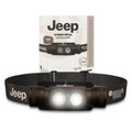 Energizer Jeep HM-2100 Headlamp Rechargeable, Hybrid Power Source Head Lamp, IPX4 Water-Resistant, Bright Rechargeable Headlamp, USB-C Cable Included