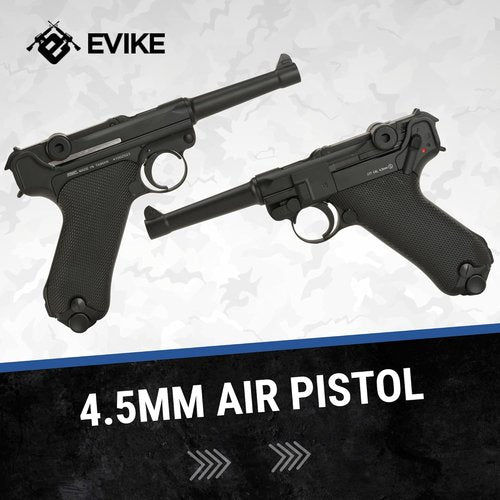 KWC P08 Luger CO2 Powered 4.5mm Air Pistol - High Precision Shooting | Durable Design
