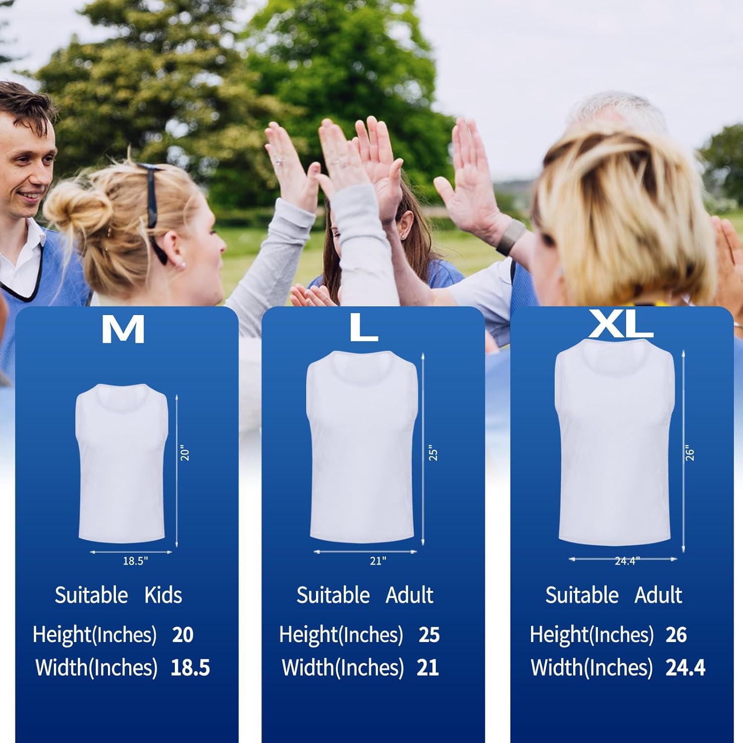 Regine Switzerland Soccer Pinnies for Youth - Numbered Scrimmage Vests | Perfect for Team Practice