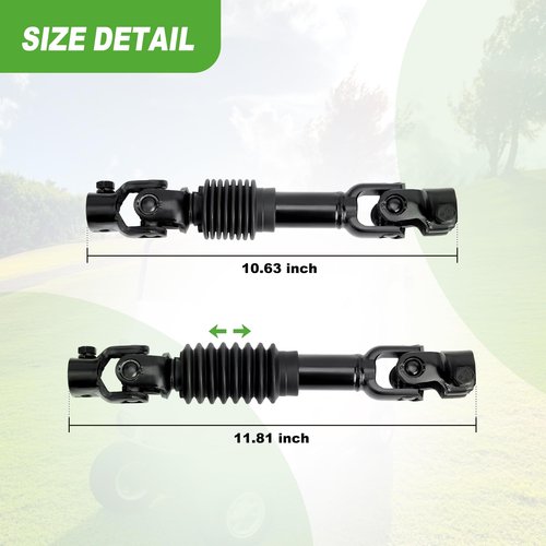 10L0L Golf Cart Intermediate Steering Shaft Joint for EZGO TXT 2001-up OEM 70580-G01 70580G01, Steering Joint for Golf Cart