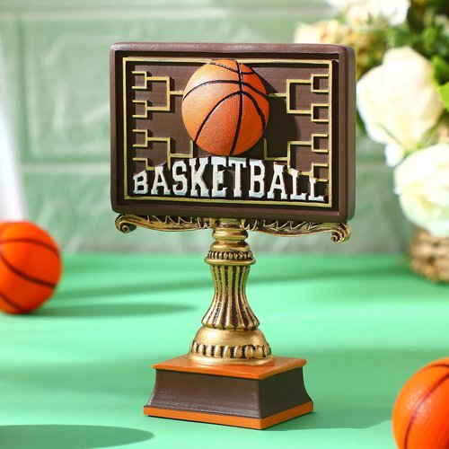 March Basketball Bracket Trophy - Fun Winner Award for Tournament Champions | Perfect Recognition Gift