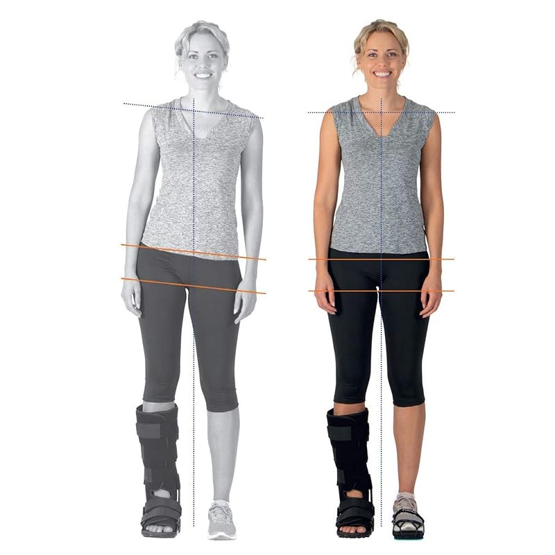 Evenup Small Shoe Balancer Leveler for Uneven Gait - 1/2in or 1in Lift