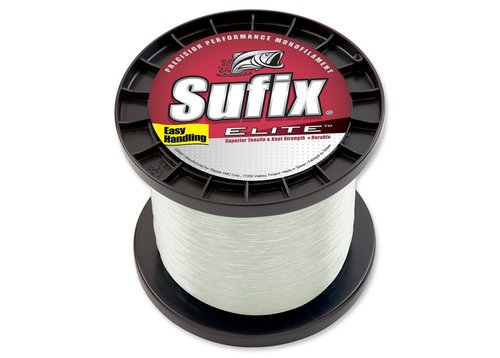 Sufix Elite 3000-Yards Spool Size Fishing Line (Clear, 4-Pound)