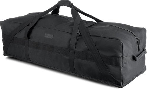 Fitdom 106L Heavy Duty Extra Large Duffle - Durable, Water-Resistant Design for Travel & Sports Equipment
