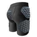 Kids Skate Padded Shorts Boys Butt Tailbone Protection Shorts Hip Protection Shorts for Ice Skating, Softball, Football Black YXL