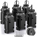 6 Pack Trip Alarm, 12 Gauge Perimeter Trip Alarm, Early Warning Security System for Camping and Property Safety/Bear Deterrent