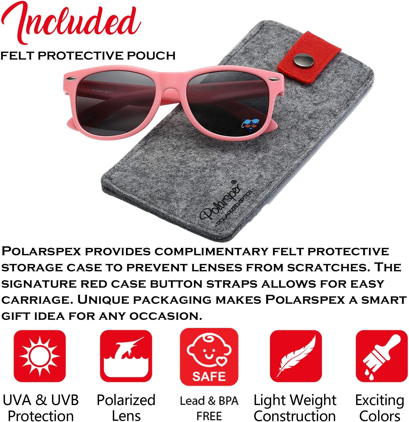Pete the Cat Polarized Retro Sunglasses for Kids - BPA Free, Stylish & Safe for Toddlers