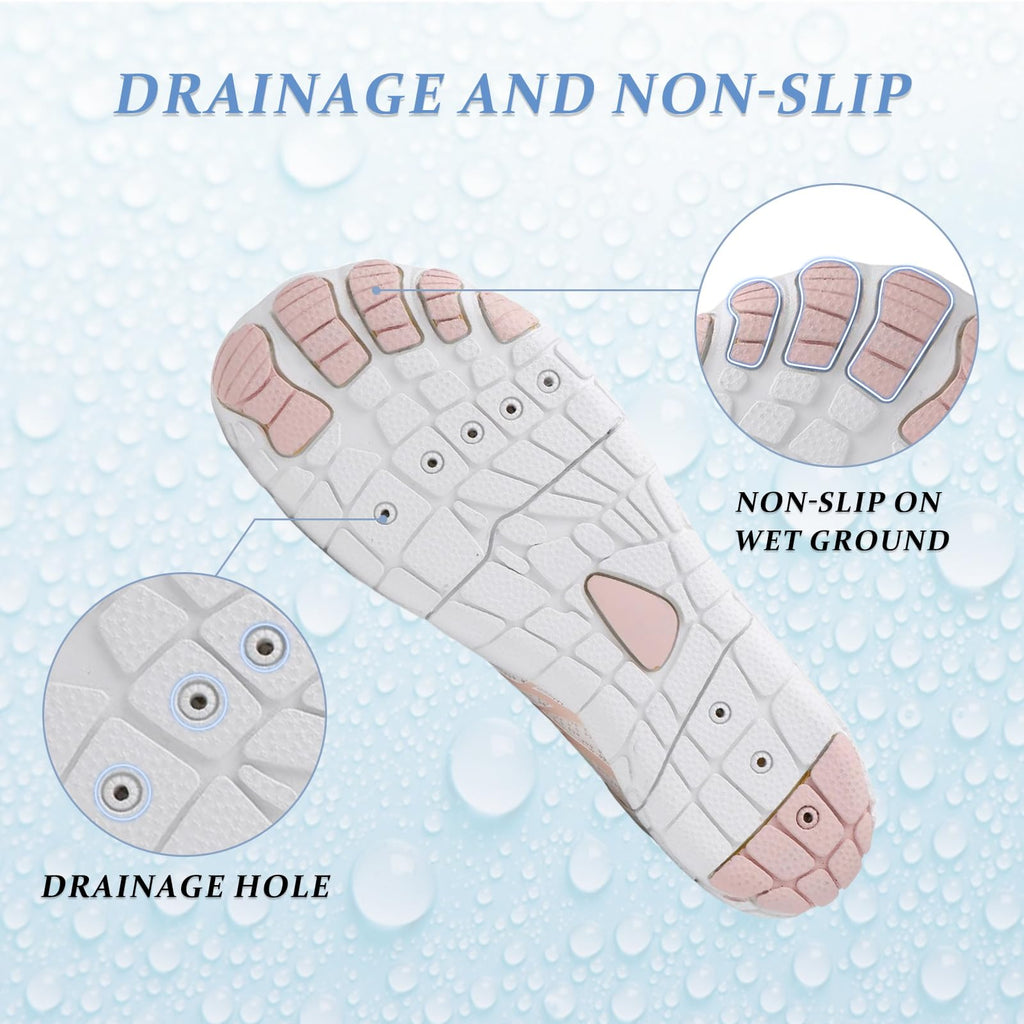 Barefoot Shoes for Women & Men, Grounded Walking Hiking Barefoot Shoes, Wide Toe Box Non-Slip Water Athletic Footwear, Comfortable Vitality Barefoot Footwear, Trail Running Sneakers Unisex.