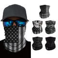 Neck Gaiter Face Mask for Men & Women - UPF 30+ Sun Protection Breathable Headwear Tube Bandana for Motorcycle, Hiking, Fishing