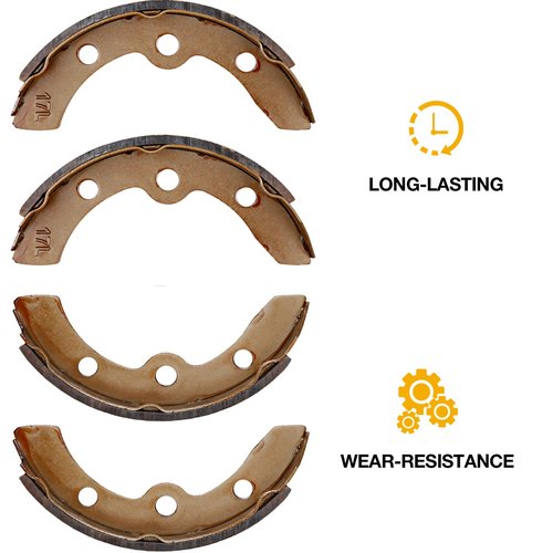 Gledewen Golf Cart Brake Drum/Hub and Brake Shoes Spring Kit Fit Club Car DS 1981-1994, Replace OEM# 1011137,4263 101146302 41819-86 1011433 1015757 101880701 1018163-01 101146