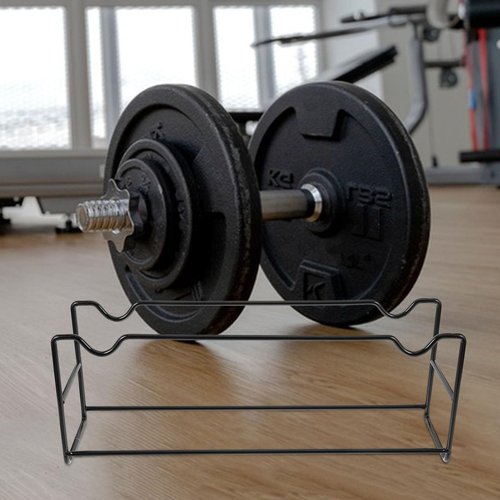 INOOMP Dumbbell Holder Stand Compact Dumbbell Rack for Home Gym Strength Training Weight Storage Rack 15.74X5.90X3.93In Fitness Equipment Organizer