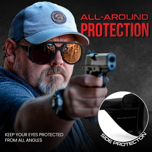 DreamCalf Z87 Polarized Sports Sunglasses for Men with Aviator Sun Glasses with UV Protection for Cycling Fishing Driving
