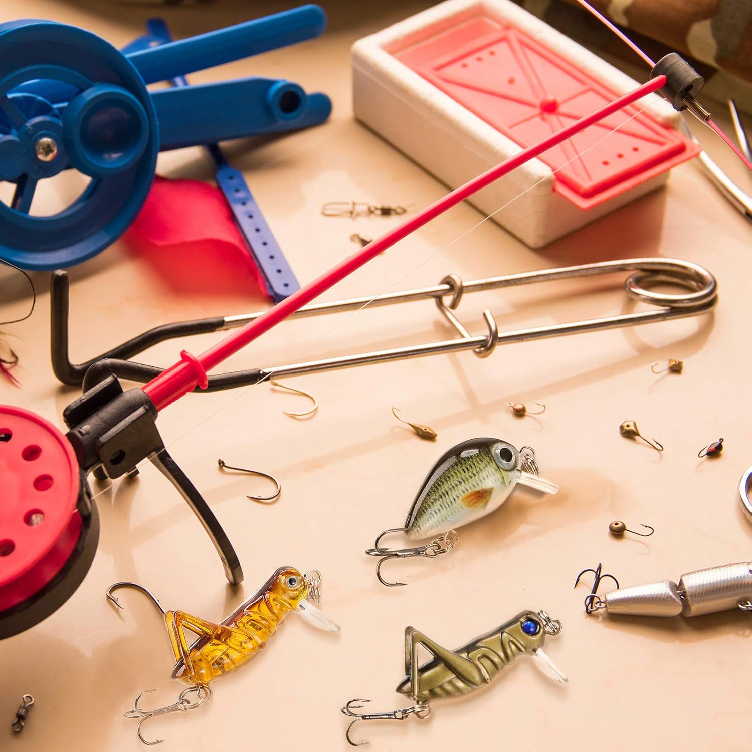 Skylety Mini Fishing Lures - 10-Piece Hard Bait Set for Freshwater & Saltwater | Perfect for Trout, Bass, Perch