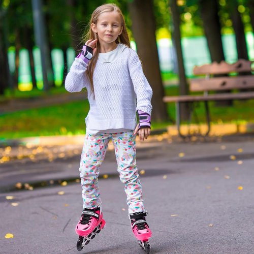 METROLLER Adjustable Inline Skates - Light Up Wheels for Kids & Adults | 4 Sizes Available
