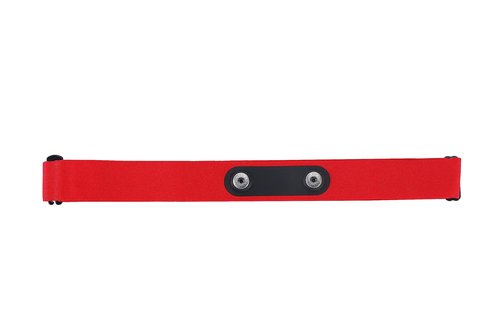 Rich Green Valley Heart Rate Monitor Chest Strap for myzone Replacement Strap Compatible with MYZONE MZ-3 MZ-1 Strap SweatProof & Waterproof Pro Chest Belt (Red, Medium)