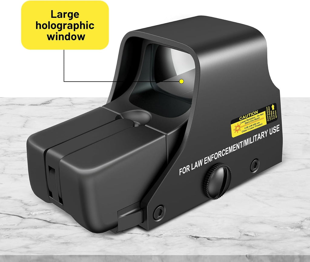 Skiennix Holographic Sight - Green & Red Dot Sight for Precision Outdoors Shooting