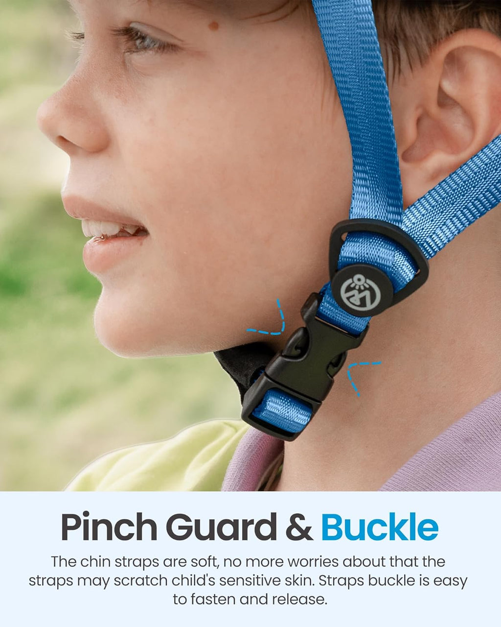 OutdoorMaster Toddler Bike Helmet - Adjustable Fit & Ventilation | Multi-Sport Safety for Kids