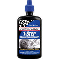 Finish Line 1-Step Bike Chain Cleaner and Lubricant – Cleans, Lubricates & Protects in One Application, Helps Reduce Wear & Friction, Rust Protection for All Bicycle Chains, 4 oz