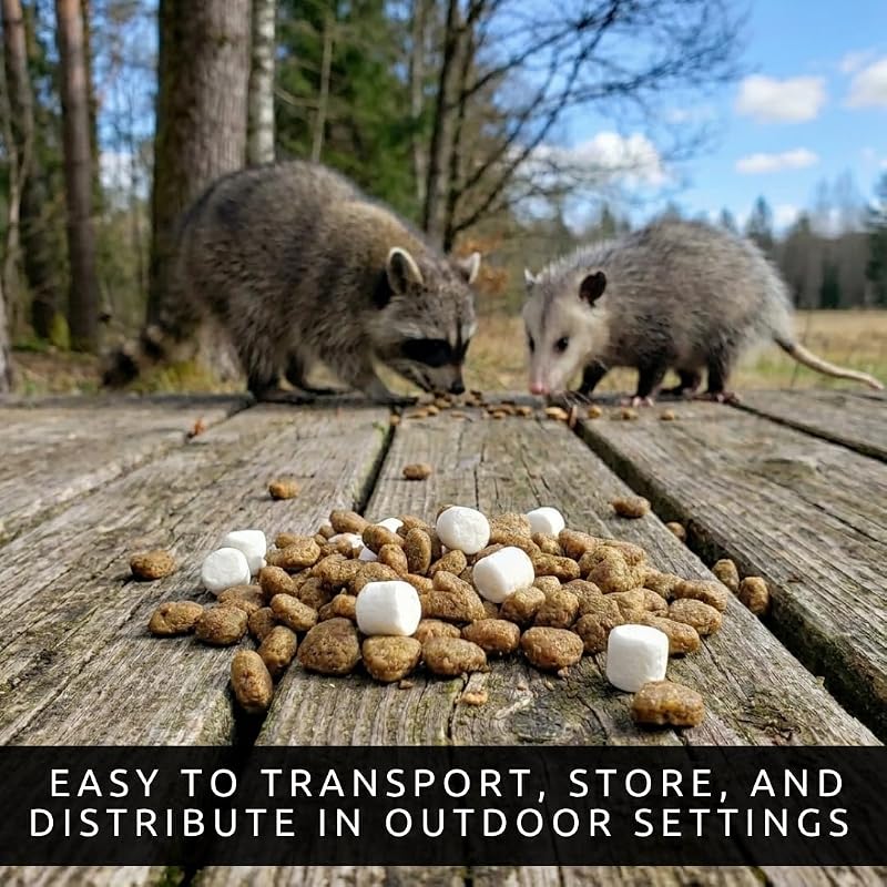 12 oz Predator Critter Bait - 4-Loot Blend for Raccoon, Coyote, Fox, Skunk & Opossum | 12 Ounce (Pack of 1)