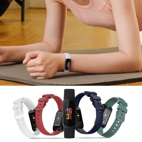 Farluya 10 Pack Compatible with Fitbit Inspire 3 Bands,Soft Sport Bands Silicone Replacement Wristband for Fitbit Inspire 3 Tracker Smart Watch for Women Men, Small