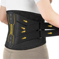 JIUFENTIAN Back Brace - Lumbar Support for Herniated Disc & Sciatica | X-Large for Men & Women