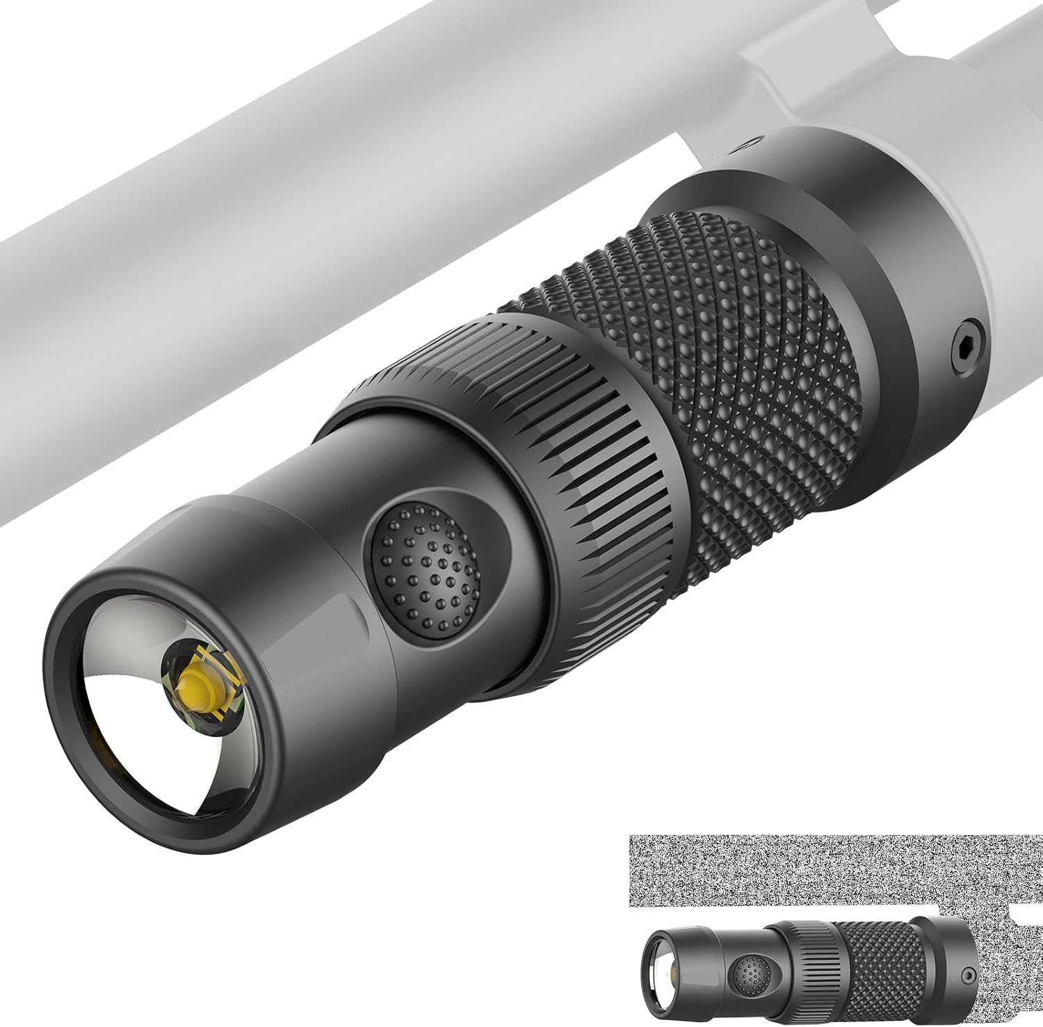 TOUGHSOUL Tactical Mag Tube Cap Flashlight - 500 Lumen Max for Winchester 12 Gauge | Strobe Function & Replaceable Battery