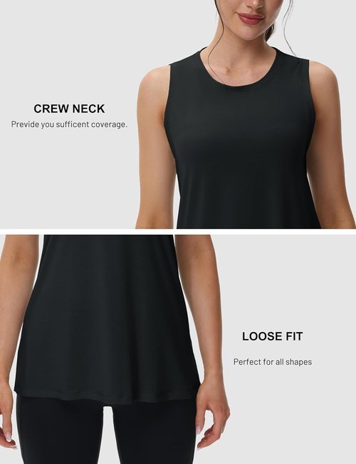 MAGCOMSEN Women's Athletic Tank Top - Quick Dry Lightweight Design for Ultimate Comfort