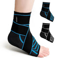 Skiennix Ankle Brace - Compression Support for Sprained Ankle & Plantar Fasciitis Relief | Medium Size