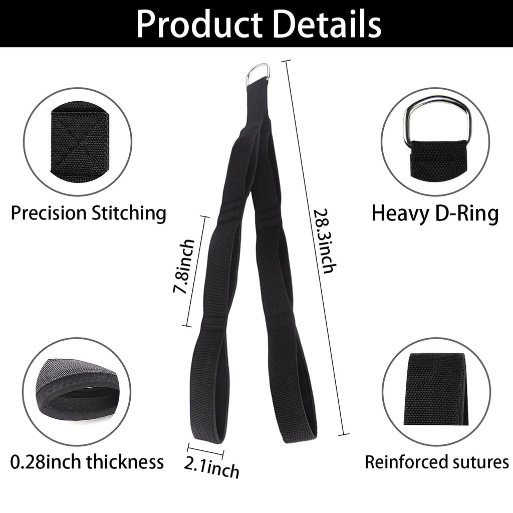 Tricep Rope, tricep Pull Down Attachment with Carry Bag, tricep Rope Cable Attachment for Pull Downs, Strength Training, arm Training, Facepulls and Perfect for Professional Gym