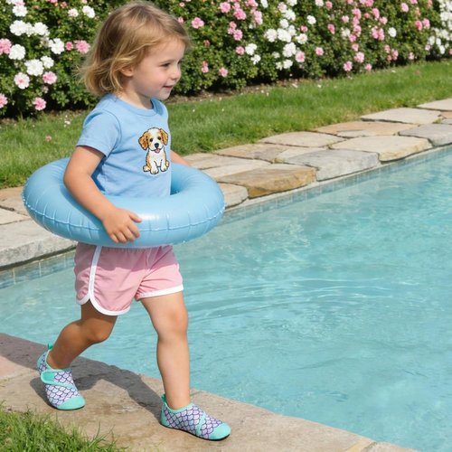 Centipede Demon Kids Water Shoes - Quick Dry Aqua Socks for Beach, Swim, and Outdoor Fun