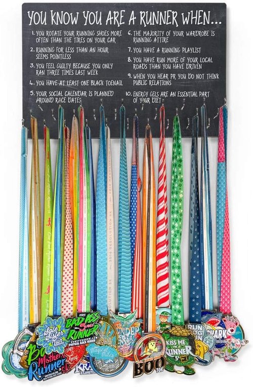 Gone For a Run Medal Hanger - Celebrate Your Running Achievements with Style