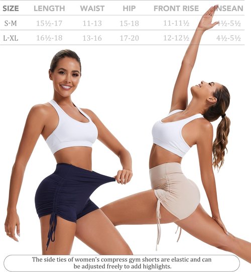 FULLSOFT High Waisted Biker Shorts - Tummy Control Spandex for Yoga, Cycling & Workouts | Athletic Wear
