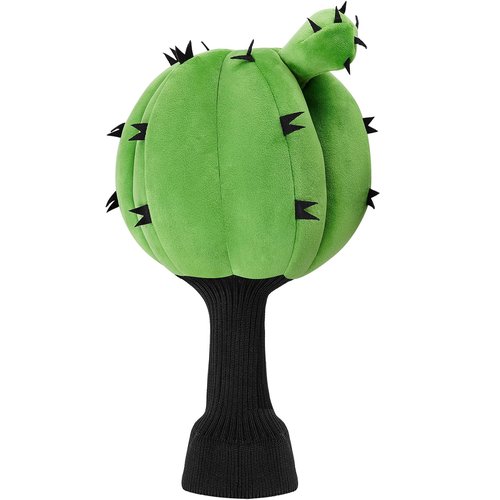 Big Teeth Driver Funny Golf Head Covers Funny Golf Club Covers Fpr 460cc Driver Club,Golf Head Covers Funny Gift (Cactus)
