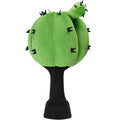 Big Teeth Driver Funny Golf Head Covers Funny Golf Club Covers Fpr 460cc Driver Club,Golf Head Covers Funny Gift (Cactus)