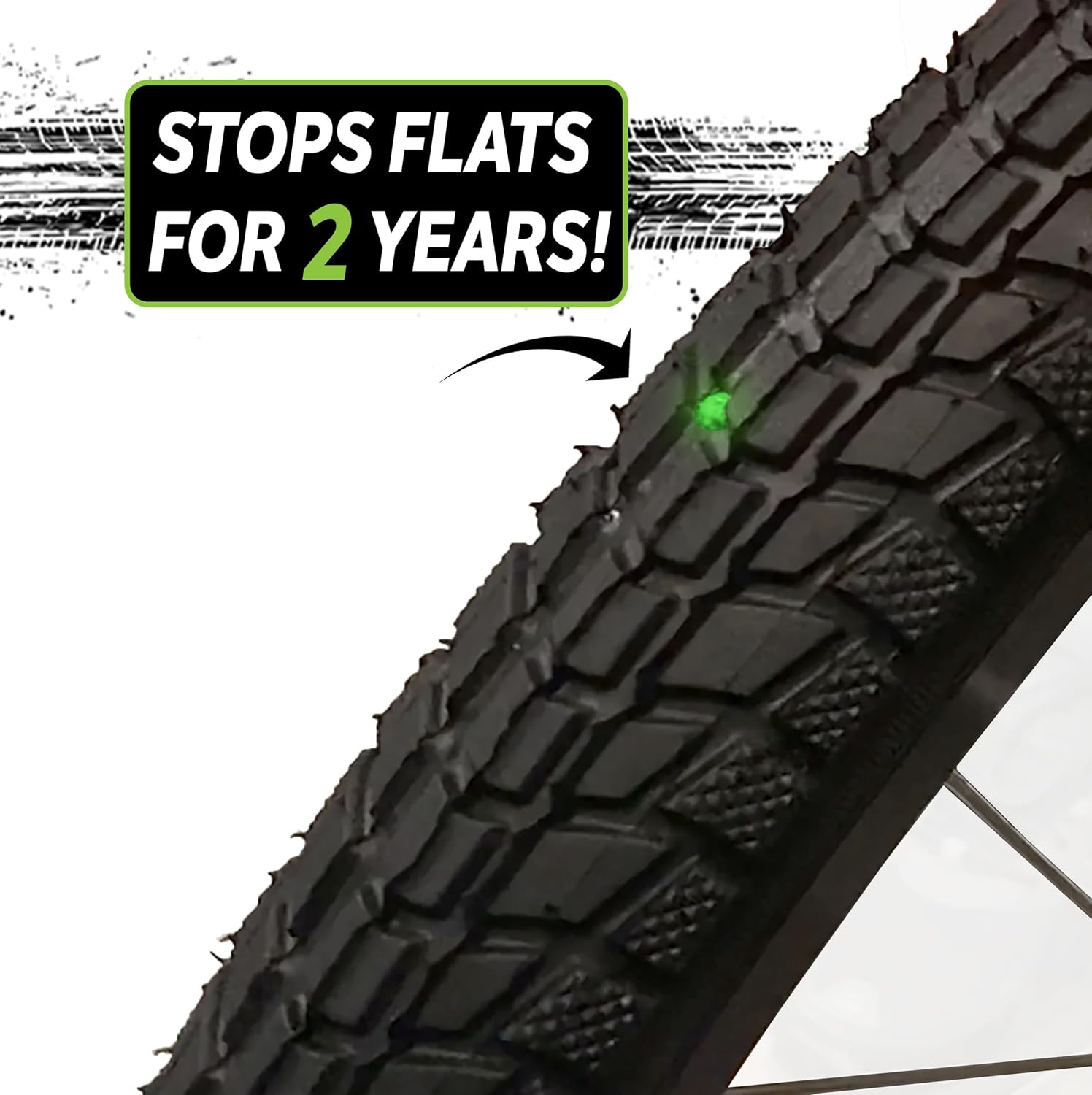 Slime Extra Strong Self-Sealing Bike Tube - Durable Tire Protection with Fibro-Seal Technology