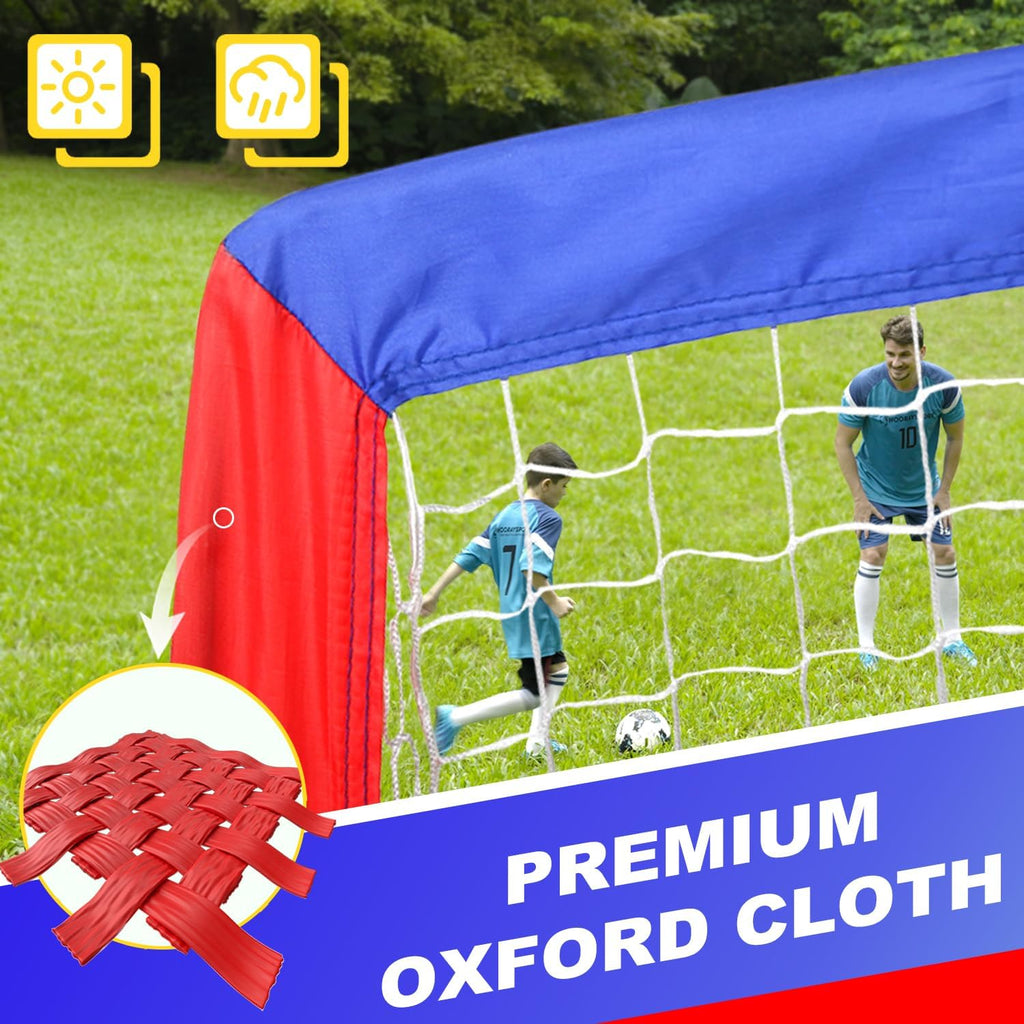 Skiennix Portable Soccer Goal - Pop Up Design for Indoor & Outdoor Training | Ideal for Backyard Use