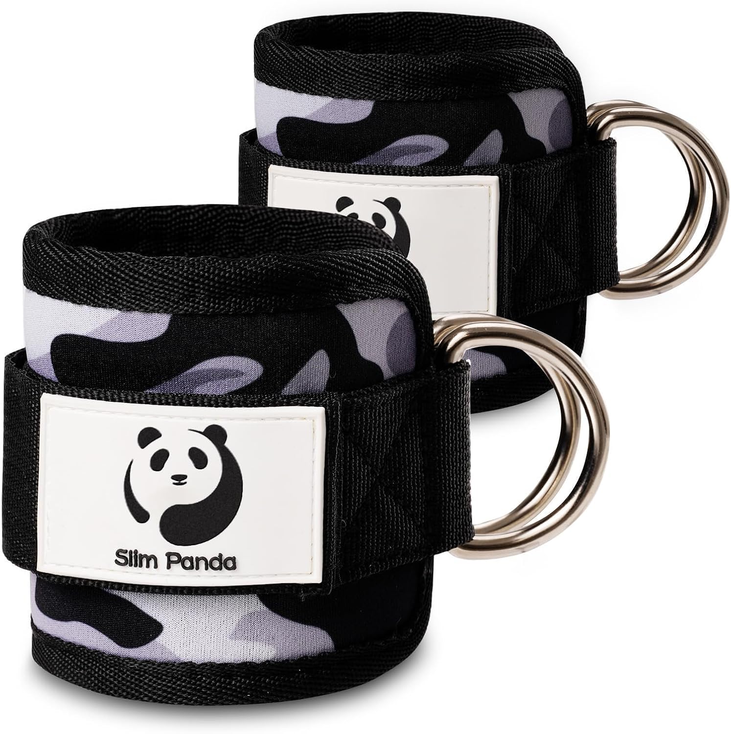 Slim Panda Ankle Strap | Adjustable Ankle Cuff for Cable Machine Workouts - Ideal for Glute & Leg Exercises