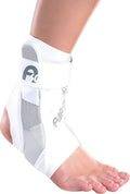 Aircast A60 Ankle Support Brace — Right, White, Medium (Variation: White Right Foot)
