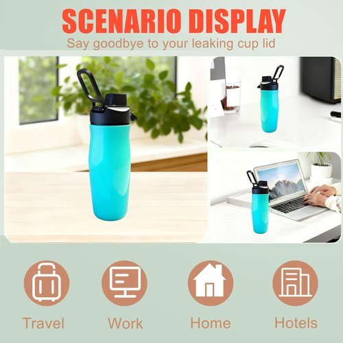 2Pack Fit for Contigo Replacement Lid,Water Bottle Lid Replacement Compatible with Contigo 20oz/24oz/320z/ Water Bottles,Leak-Proof,BPA-Free
