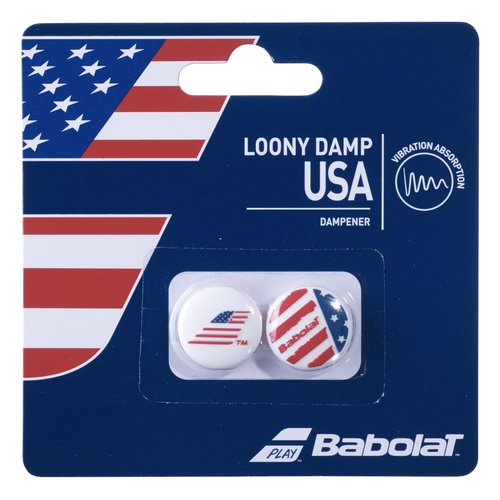 BABOLAT Loony Damp US X2 Anti-Vibrators, Adults Unisex, Country (Multicoloured), One Size
