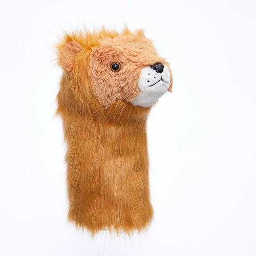 Golf Club Head Covers Lion Soft Plush Driver Headcover Creative Funny Golf Headcover Fits Standard 460cc Driver Head